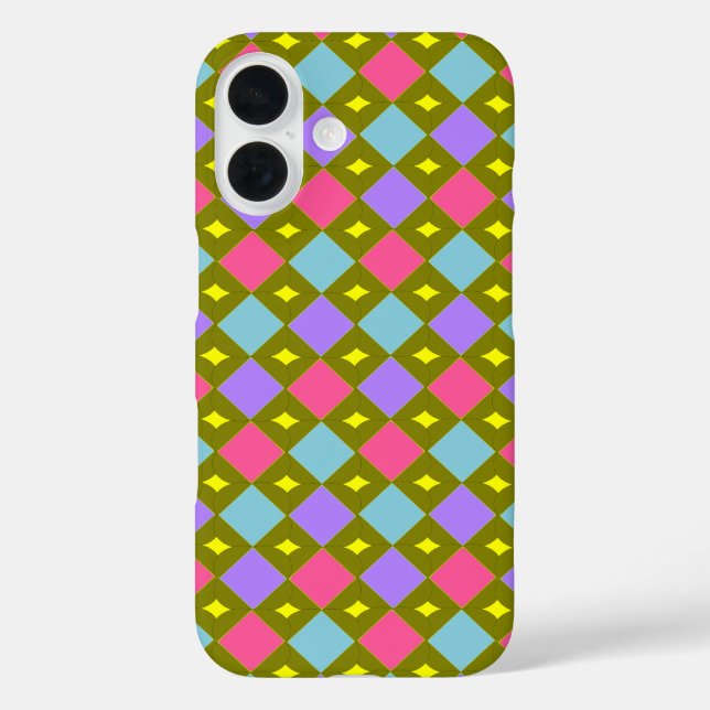 Multicolour Honeycombe You Create Case-Mate iPhone Case (Back)