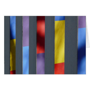 Multicolour Striped Artistic Cloth