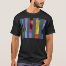 Multicolour Striped Artistic Cloth