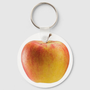 Multicoloured apple keychain