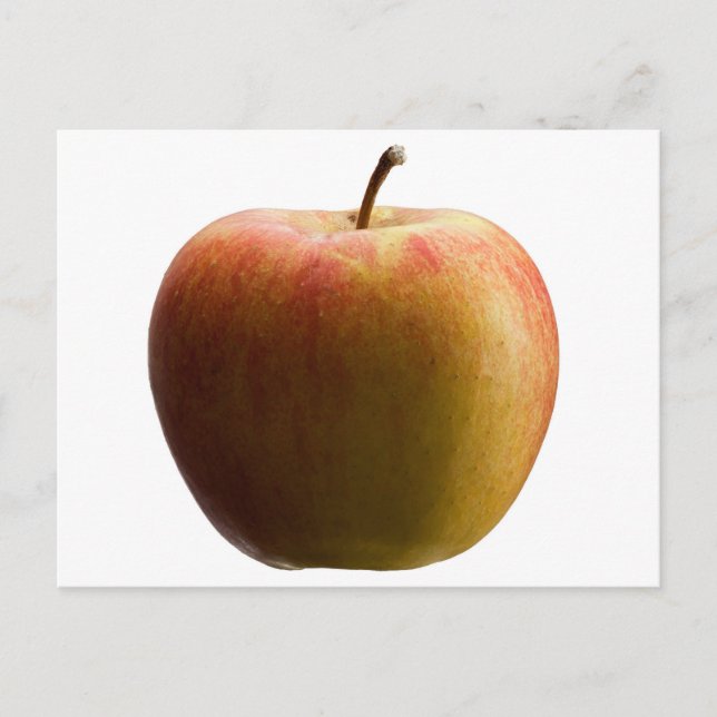 Multicoloured apple. postcard (Front)