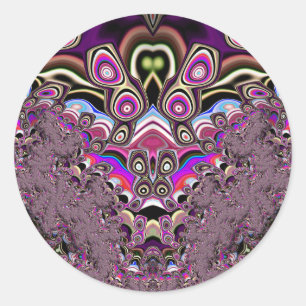 Multicoloured ~ Classic Round Sticker