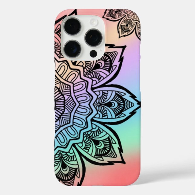 Multicoloured iphone beautiful cover  (Back)