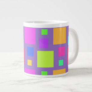 Multicoloured Squares 2011 Large Coffee Mug