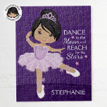 Multicultural Ballerina Jigsaw Puzzle<br><div class="desc">Personalize Multicultural Ballerina puzzle. Please check out more of my personalized Ballerina gifts.</div>