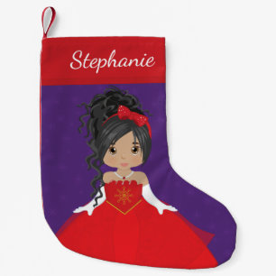 Multicultural Princess Christmas Stocking
