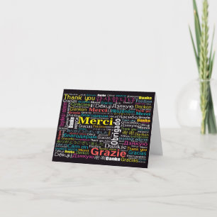 Multicultural Thank You or Blank Note