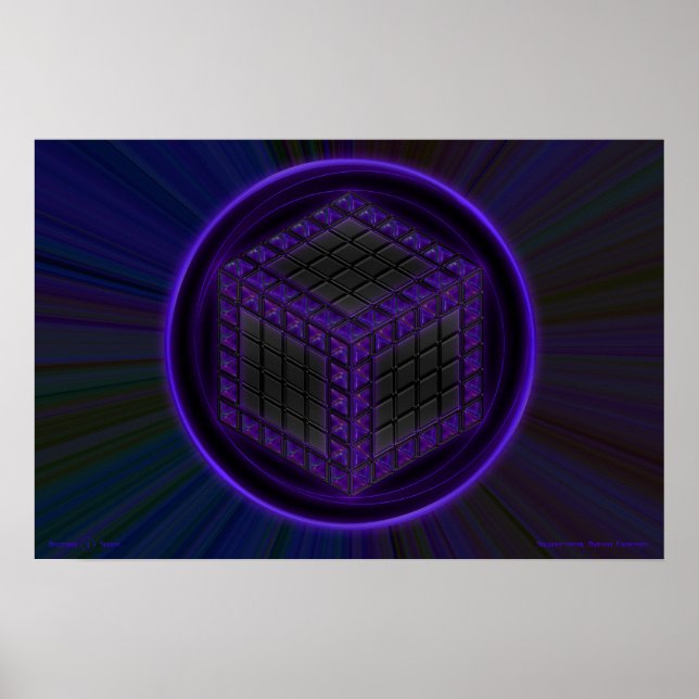 Multidimensional Quantum Expression Poster (Front)