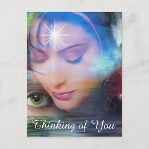 Multidimensional Worlds Postcard