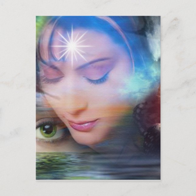 Multidimensional Worlds Postcard (Front)