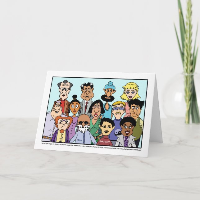 Multilingual Birthday Card! Card (Front)