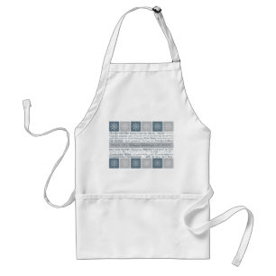 Multilingual Happy Holidays aprons