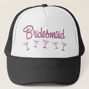 MultiMartini-Bridesmaid-Pink Trucker Hat