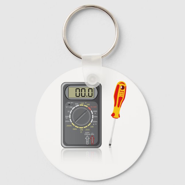 Multimeter Keychain (Front)