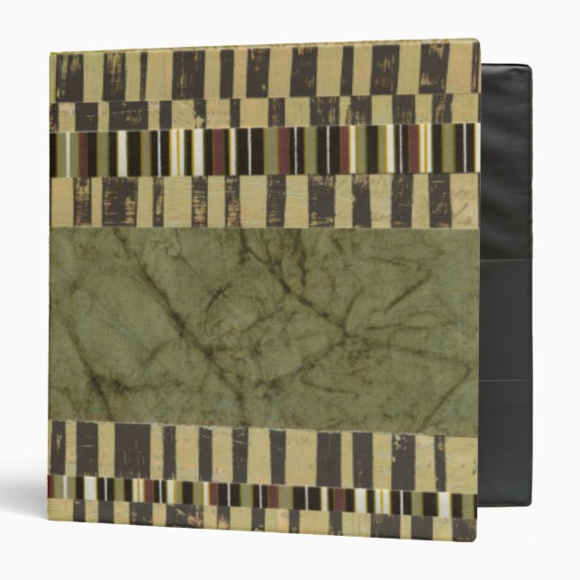 Multipatterned Panel Painting Binder (Front/Inside)