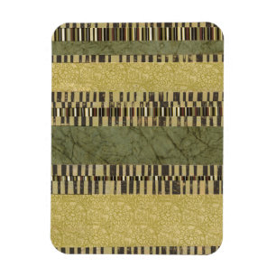 Multipatterned Panel Painting Magnet