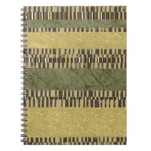 Multipatterned Panel Painting Notebook