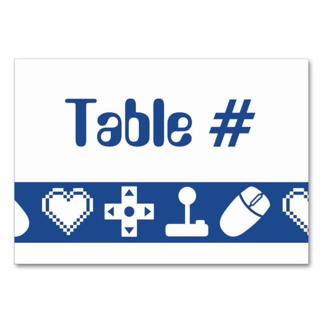 Multiplayer Mode in Blue Table Card (Front)