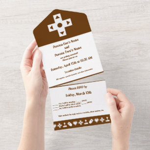 Multiplayer Mode in Chocolate All In One Invitation