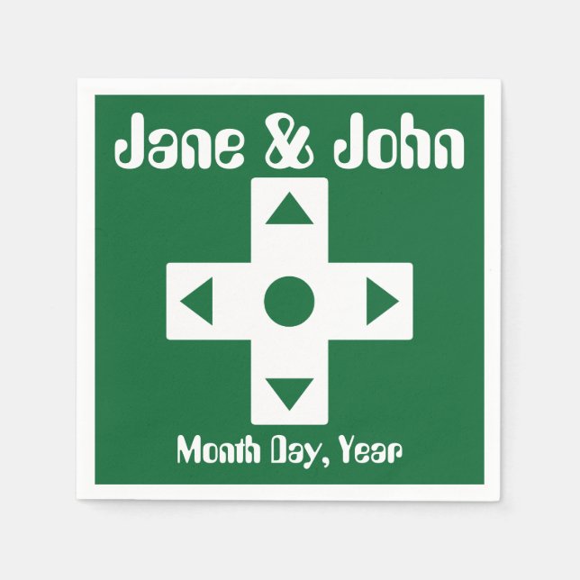 Multiplayer Mode in Green Napkins (Front)