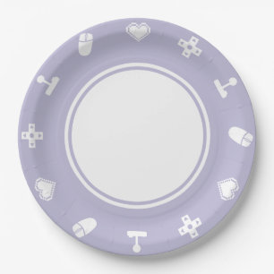 Multiplayer Mode in Lavender Paper Plate