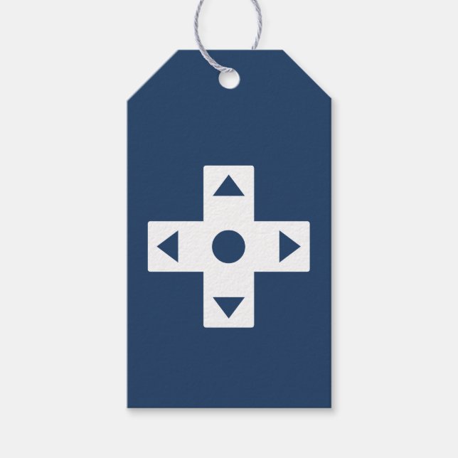 Multiplayer Mode in Navy Gift Tag (Front)