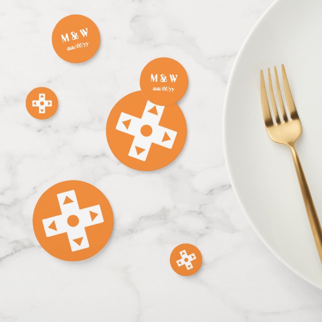 Multiplayer Mode in Orange Table Confetti (Group)