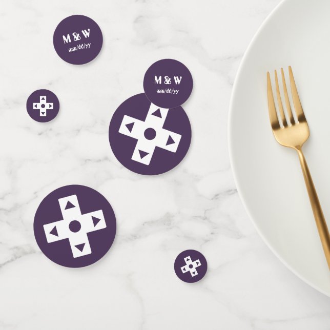 Multiplayer Mode in Purple Table Confetti (Group)