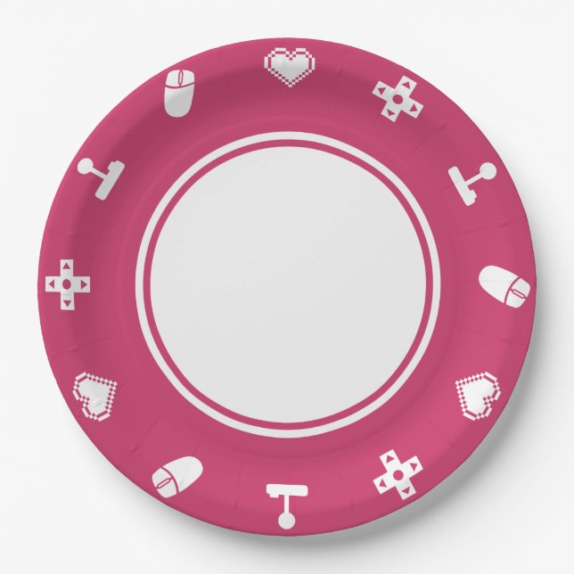 Multiplayer Mode in Raspberry Paper Plate (Front)