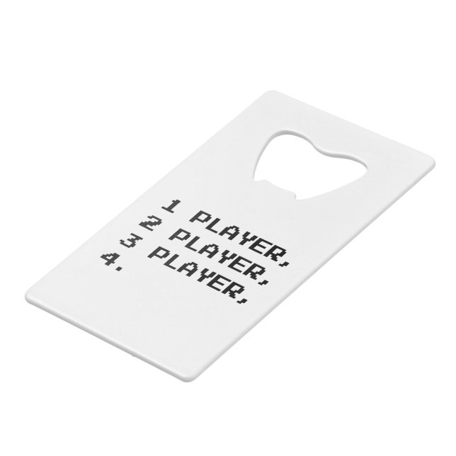 MULTIPLAYER WALLET BOTTLE OPENER (Front Angled)