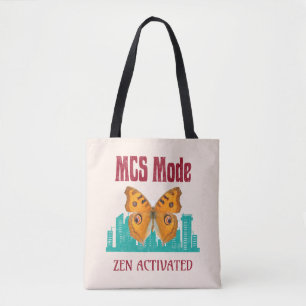Multiple Chemical Sensitivity Awareness MCS Mode Tote Bag