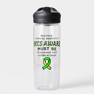 Multiple Chemical Sensitivity MCS Awareness  Water Bottle