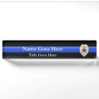 Multiple Choice Police Chief 1-Star Badges