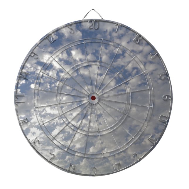 Multiple Clouds, Sky View Dartboard (Front)