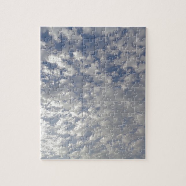 Multiple Clouds, Sky View Jigsaw Puzzle (Vertical)