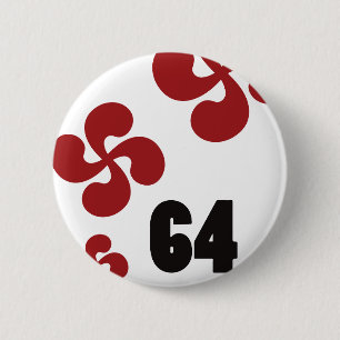 Multiple croix64.ai 2 inch round button