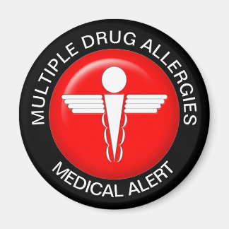 Multiple Drug Allergies Magnet