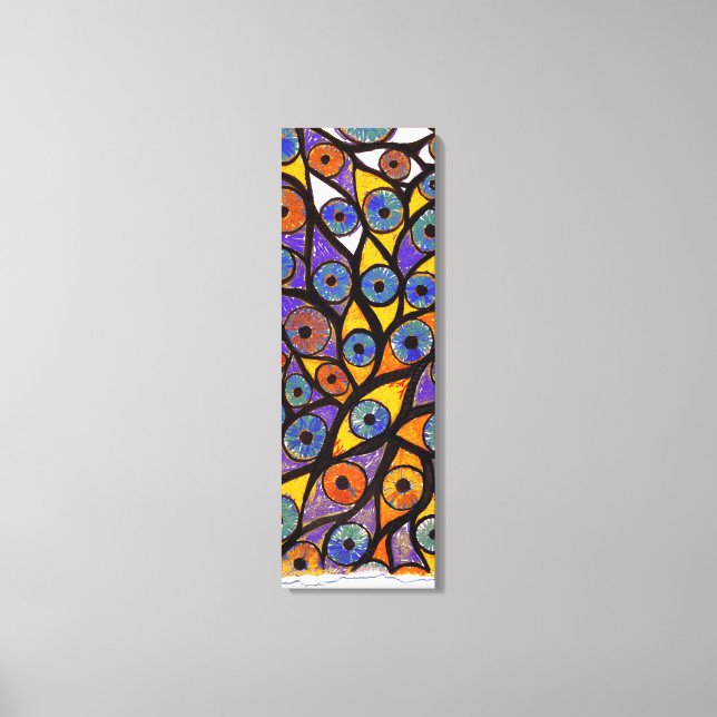 Multiple Eyes on Canvas (Front)