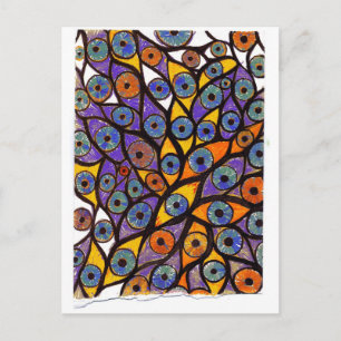 Multiple Eyes Postcard