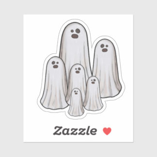 Multiple ghosts halloween