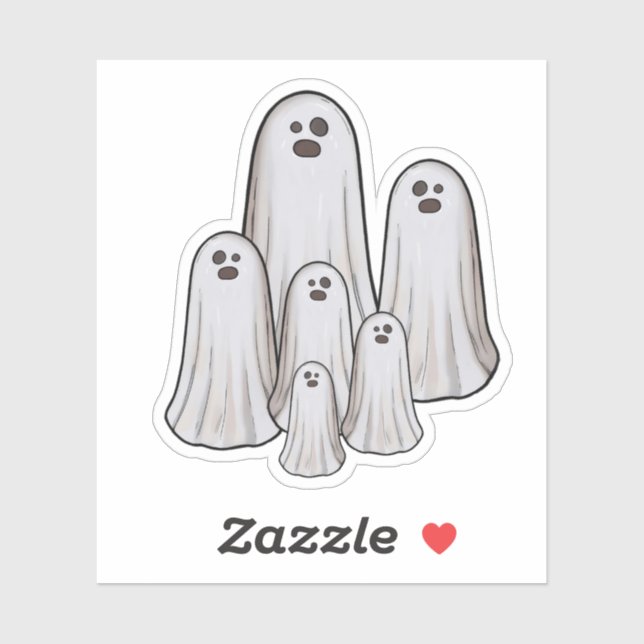 Multiple ghosts halloween (Sheet)