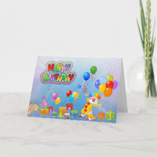 Multiple Language Birthday Wishing Card
