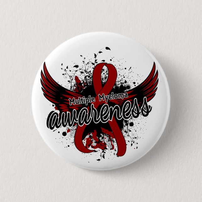 Multiple Myeloma Awareness 16 2 Inch Round Button (Front)