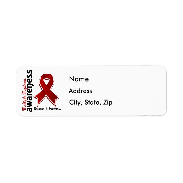 Multiple Myeloma Awareness 5 (Front)