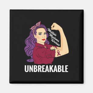 Multiple Myeloma Awareness Blood Cancer Warrior G Magnet