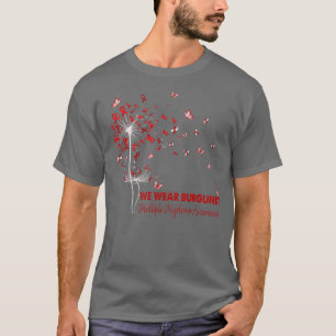 Multiple Myeloma Awareness Faith Hope Love Dandeli T-Shirt
