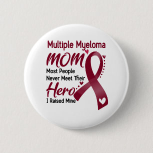 Multiple Myeloma Awareness Month Ribbon Gifts 2 Inch Round Button