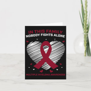 Multiple Myeloma Awareness Products Blood Cancer S Card