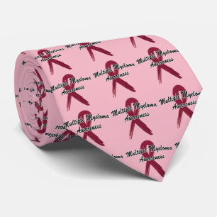 Multiple Myeloma Awareness Ribbon of Hope Tie