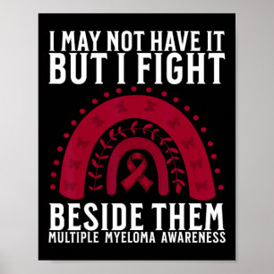 Multiple Myeloma Awareness Support Blood Cancer Aw Poster